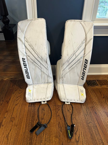 Bauer Vapor 3X Intermediate Medium Goalie Leg Pads 31+ (Used)
