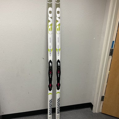 Used Rossignol EVO GLADE WAXLESS LG Mens XC Ski/Binding 186 cm 11855-S000194312