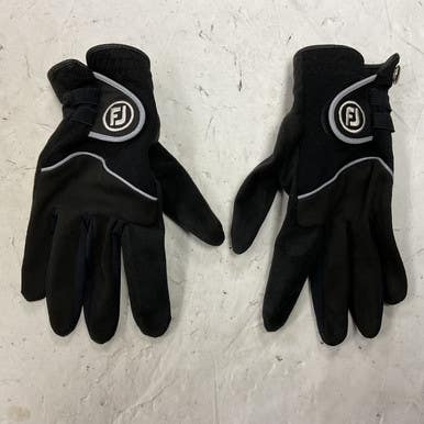 Used Foot Joy Mens Golf Glove Pair Black L/XL 11855-S000194304