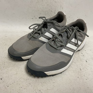 Used Adidas EG5312 Mens Golf Shoes White And Grey Senior 10.5 11855-S000194291