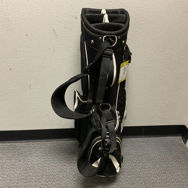 Used Top Flite Mens Stand Bag Black And White 11855-S000194281