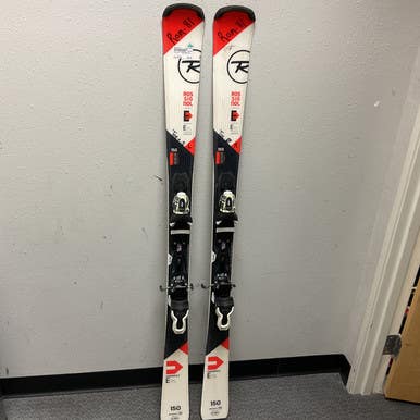 Used Rossignol EXPERIENCE RTL Mens DH Ski/Binding White 150 cm 11855-S000194414