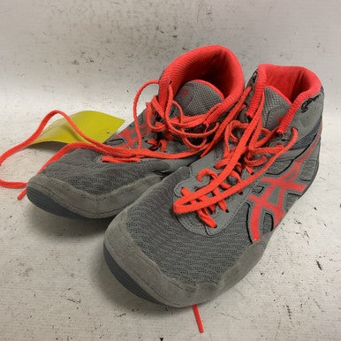 Used Asics 1084A007 Wrestling Shoes Grey Senior 6 11855-S000194400