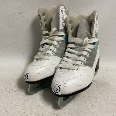 Used SOFT CAMEO SKATE Girls Softboot Skate White Junior 03 11855-S000194404