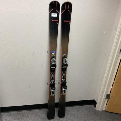 Used Rossignol EXP 76 Mens DH Ski/Binding Black 154 cm 11855-S000194403