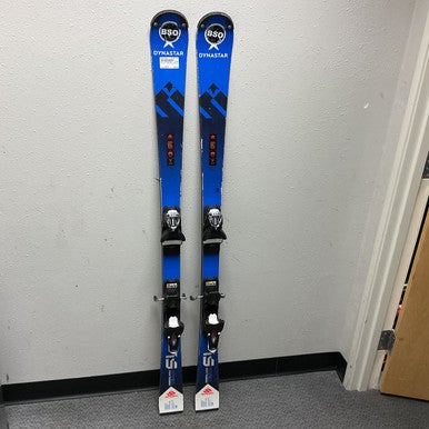 Used Dynastar OMEGLASS TEAM SL Mens DH Ski/Binding Navy Blue 149 cm 11855-S000194369