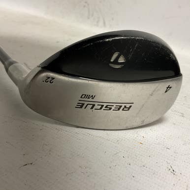 Used Taylormade RESCUEE MID Mens Hybrid Club RH 4 Hybrid 11855-S000194359