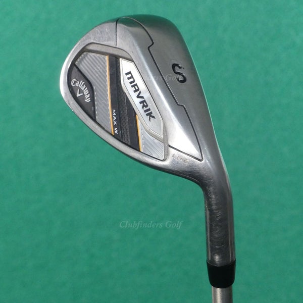 Callaway Mavrik Max W Lite SW Sand Wedge SteelFiber fc 90 F3 Composite Regular