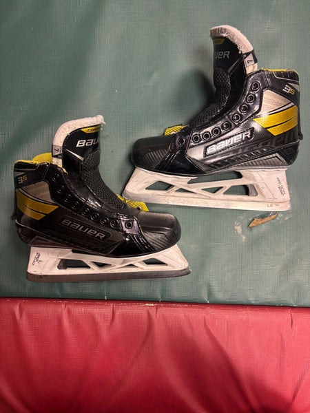 2020 Bauer Supreme 3S Hockey Goalie Skates Regular Width 7 (Used)