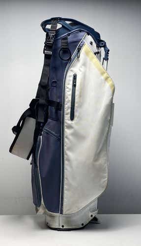 Callaway Fairway C Stand Bag Blue/White 4-Way Divide Dual Strap Golf Bag