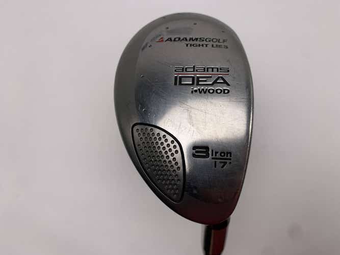Adams Idea i-Wood 3 Hybrid 17* Stiff Graphite Mens RH