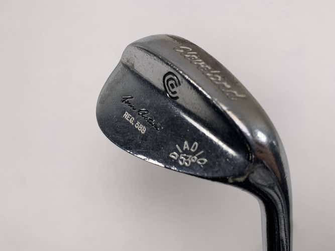 Cleveland 588 Chrome Gap Wedge GW 53* Wedge Steel Mens RH