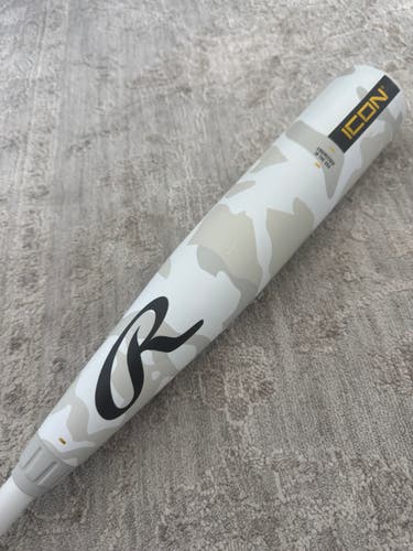 2025 Rawlings Icon Composite USSSA Certified Bat (-10) 18 oz 28" (Used)