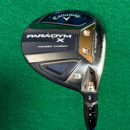 Callaway Paradym X 15 Fairway 3 Wood Ventus Blue FW 6-X Graphite Extra Stiff