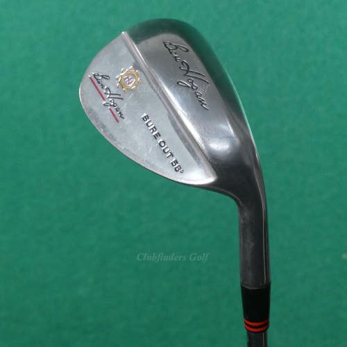 Ben Hogan Sure Out 58 LW Lob Wedge Factory Apex 4 Steel Stiff