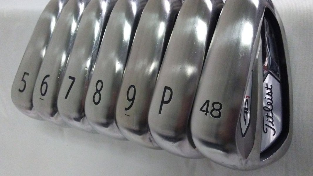 Titleist AP1 718 Irons Set 5-PW+AW (Graphite Tensei Red, Regular) Golf Clubs