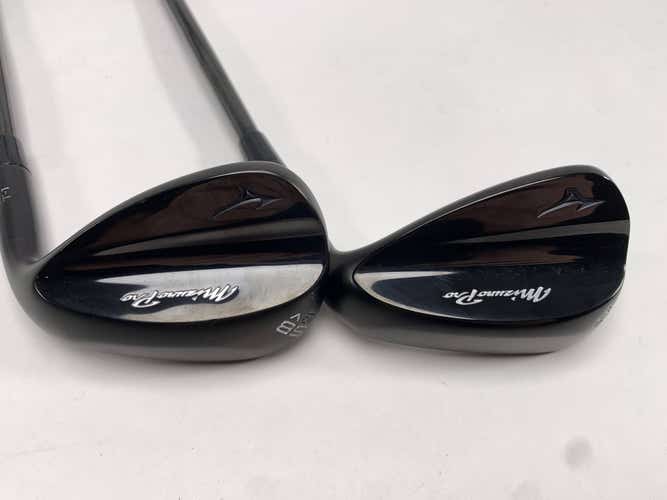 Mizuno Pro T-1 Black Wedge Set 54* 12 | 58* 10 KBS Hi Rev 2.0 115 Wedge Steel RH