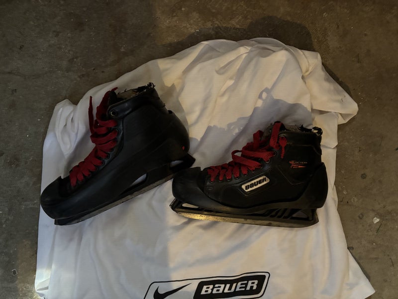 Bauer Reactor 3000 Hockey Goalie Skates 11 (Used)