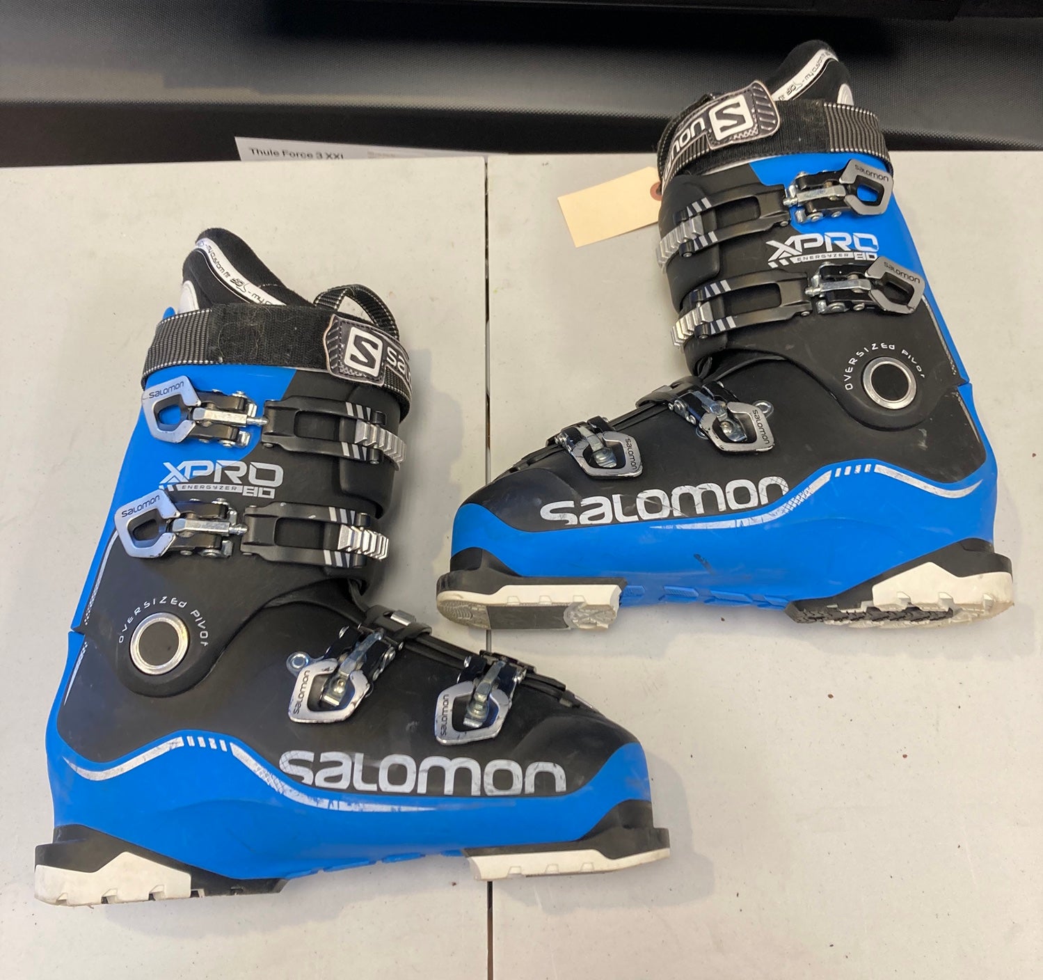 Used Men's Salomon XPRO Energyzer 80 Ski Boots | Mondo Size 28