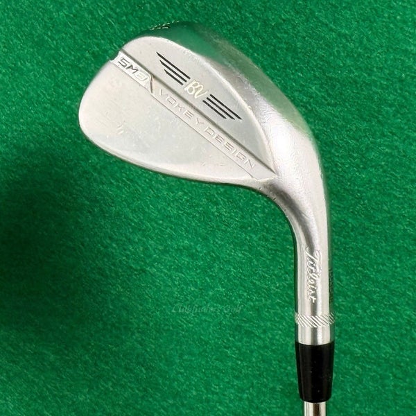 Titleist Vokey SM8 Chrome 54-12D 54 Sand Wedge Stepped Steel Wedge Flex