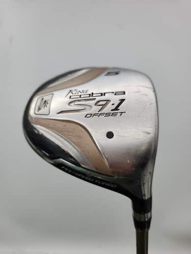 2009 COBRA S9 1 M OFFSET 5 WOOD SENIOR GRAPH DESIGN TOUR AD 45 FAIR