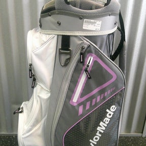 Used Taylormade CART BAG Womens Cart Bag Grey 11868-S000066508