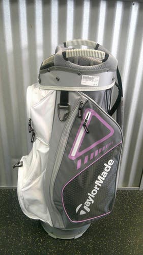 Used Taylormade CART BAG Womens Cart Bag Grey 11868-S000066508