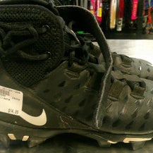 Used Nike Adult FB Cleats Black Senior 9 11868-S000066504