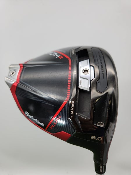 TAYLORMADE STEALTH 2 PLUS DRIVER 8* REG ALDILA ROGUE 110 MSI VERYGOOD
