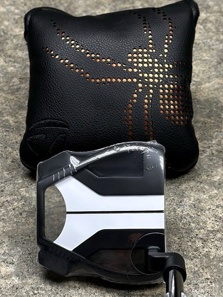 TaylorMade Spider Tour X Black #1 L-Neck Putter LEFT Hand 35" w/ Cover LH NEW!