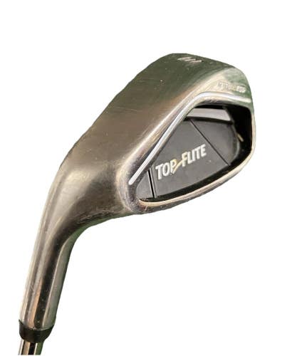 Top Flite Stainless Pitching Wedge Men's LH Stiff Steel 35" New Grip Left-Handed