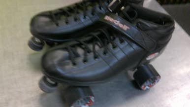 Used Riedell R3 Senior Roller Quad Skates Black Senior 13 11339-S000196297