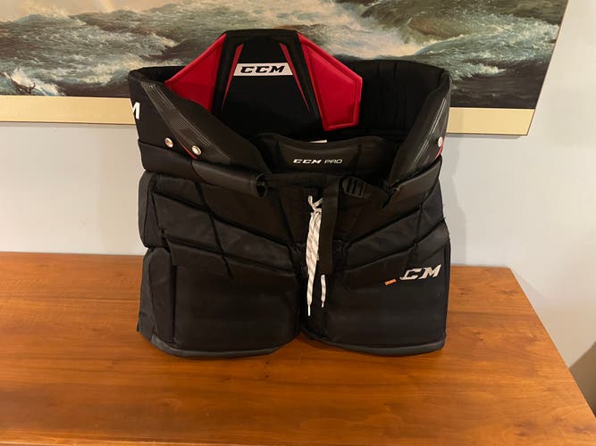 Senior XL CCM Pro Hockey Goalie Pants (Used)