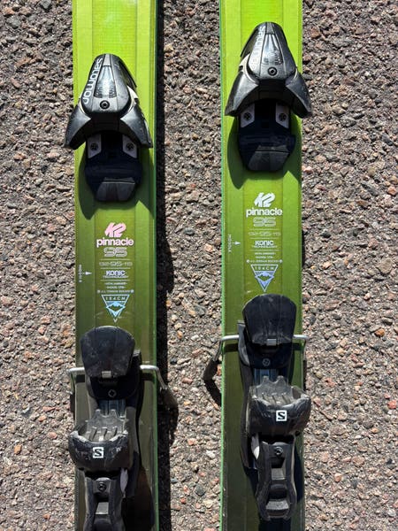 2017 K2 Pinnacle 95 Skis 184 cm | Salomon Z12 Ti Bindings (Used