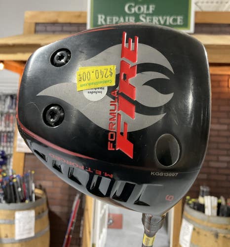 Krank Golf FORMULA FIRE 9° Driver 45.5" FUJIKURA Regular Flex Graphite RH USED