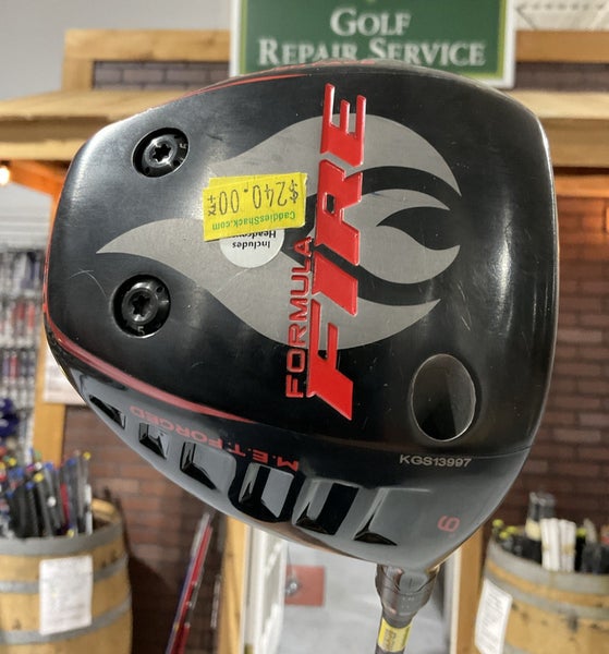 Krank Golf FORMULA FIRE 9° Driver 45.5" FUJIKURA Regular Flex Graphite RH USED