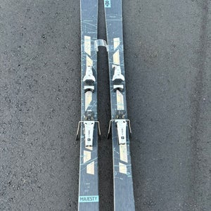 Majesty Supernova Limited Edition 185cm Skis | Knee Mist Bindings DIN 12 (Used)
