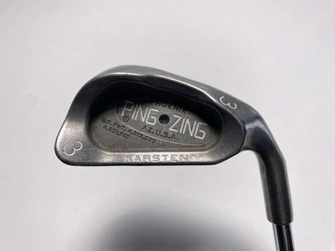 Ping Zing Single 3 Iron Black Dot Karsten KT-M Regular Steel Mens RH