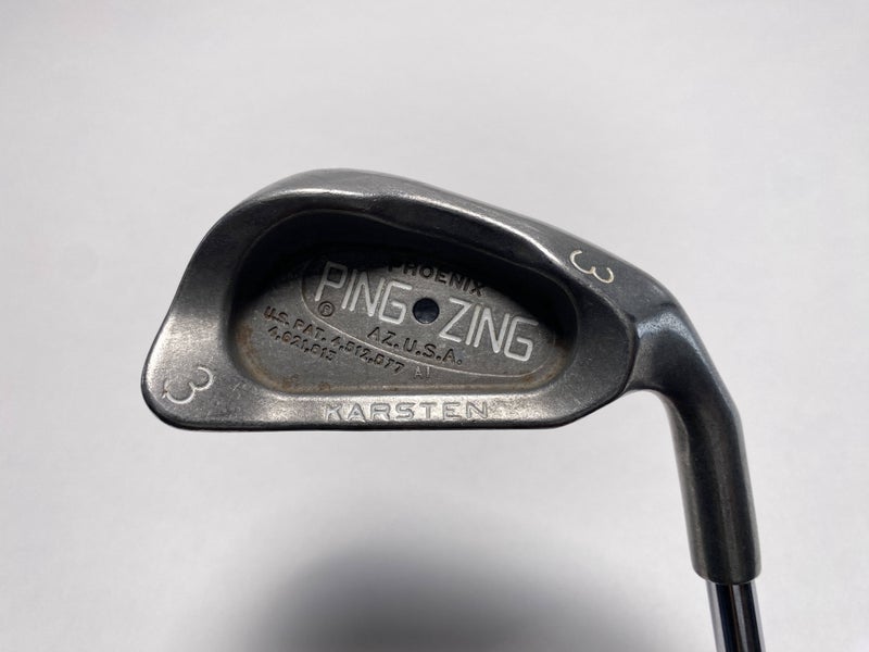 Ping Zing Single 3 Iron Black Dot Karsten KT-M Regular Steel Mens RH