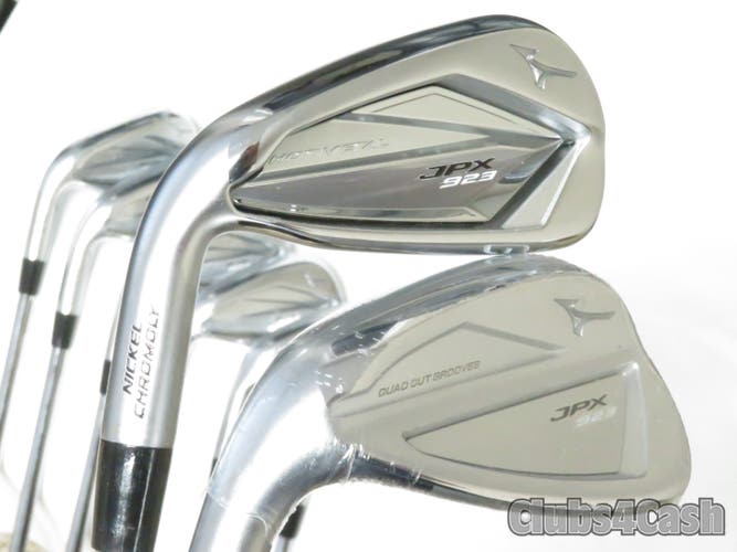 Mizuno JPX 923 Hot Metal Irons Dynamic Gold 95 R300 Regular LEFT LH .. NEW