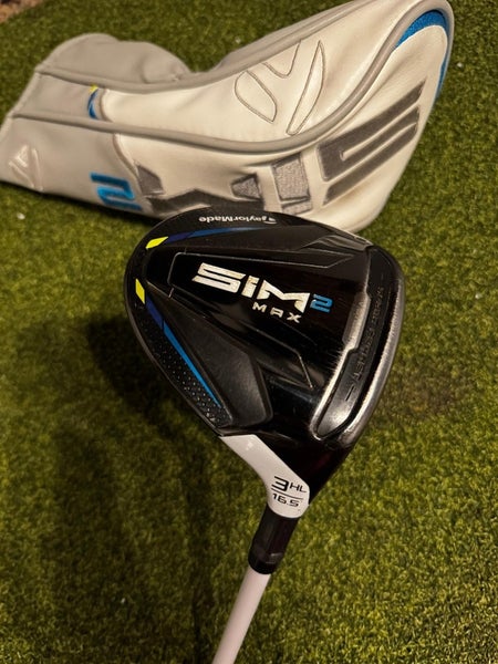 TaylorMade SIM2 Max 3 HL 16.5* Fairway Wood, NV Ladies Flex, RH