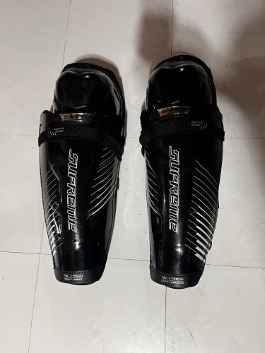 Senior Bauer Supreme S190 16" Shin Pads - Like New
