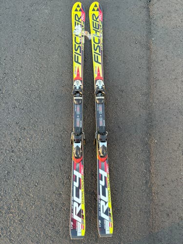 Fischer RC4 World Cup RC 175 cm Skis | Fischer RXZ 13 Bindings (Used)