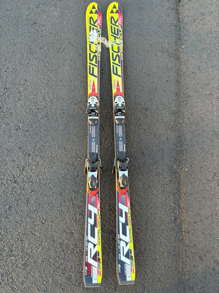 Fischer RC4 World Cup RC 175 cm Skis | Fischer RXZ 13 Bindings (Used)