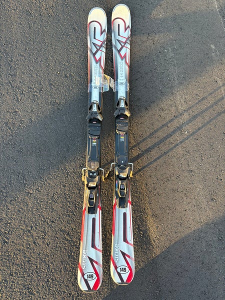 K2 AMP Strike 149 cm Skis | Tyrolia SP 10 Grip Walk Bindings (Used)