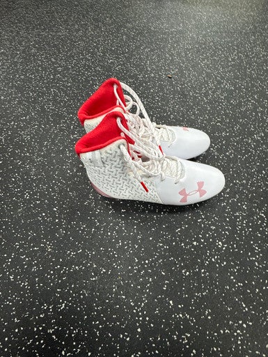 Used Under Armour LAX Cleats Womens White Senior 9 11849-S000033469