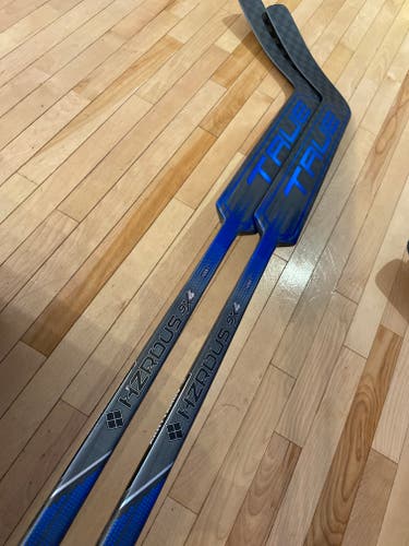 2 Pack New True Hzrdus 9x4 Goalie Stick Akhtyamov 25”