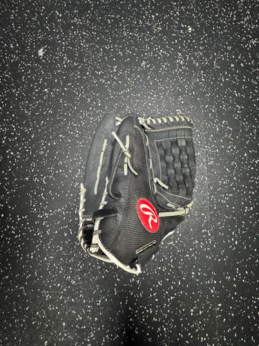 Used Rawlings R140BGB BB/SB Glove LH Throw Black 14" 11849-S000033459