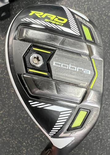 Used Cobra RAD SPEED Mens Hybrid Club RH 4 Hybrid 11497-S000153633