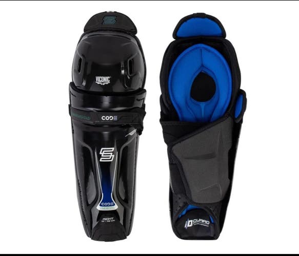 NEW Sherwood Code Encrypt 1 Hockey Player Shin Guards - Choose From Three Sizes